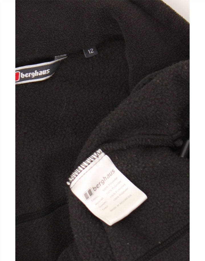 Giacca in pile foderata da donna Berghaus UK 12 poliestere nero medio