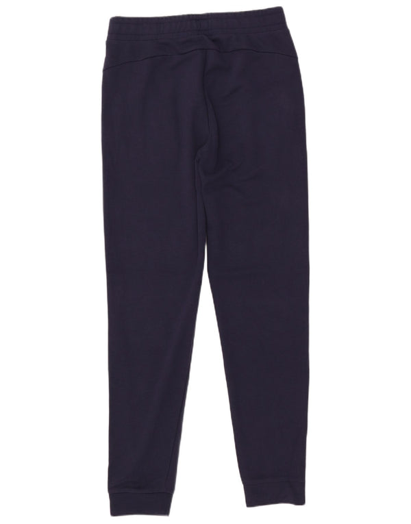 Pantaloni da tuta da donna PUMA Joggers UK 14 Medium Blu Navy Cotone