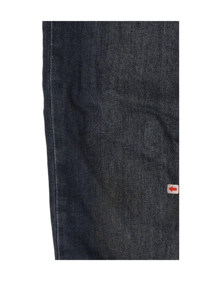 Jeans dritti da uomo Zara EU 38 Small W30 L32 Cotone blu