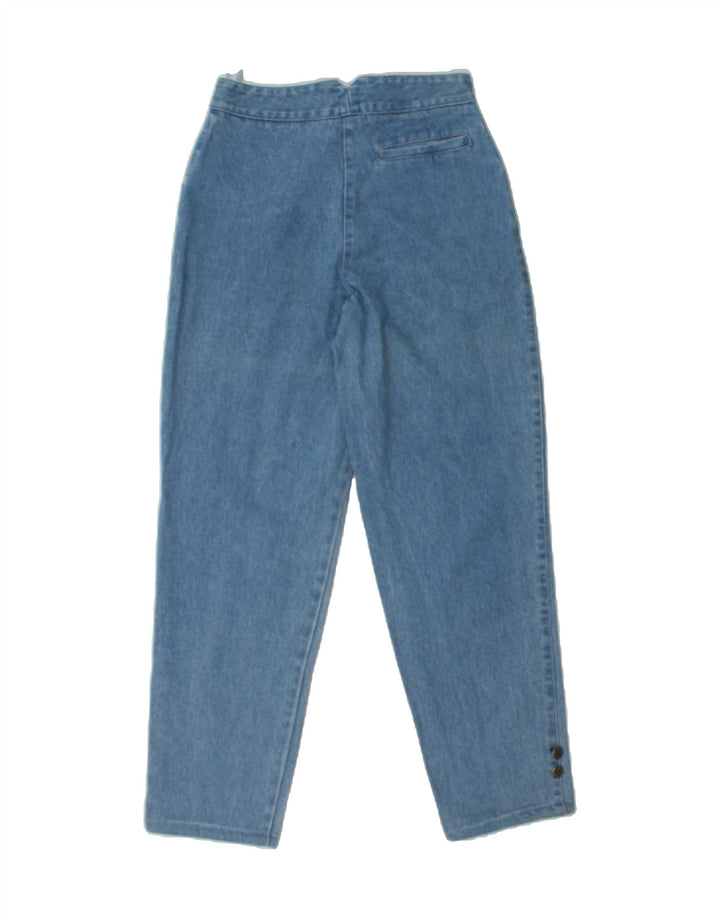 HAMMERSCHMID Womens Trachten Tapered Jeans UK 12 Medium  W28 L29 Blue Vintage Hammerschmid and Second-Hand Hammerschmid from Messina Hembry 