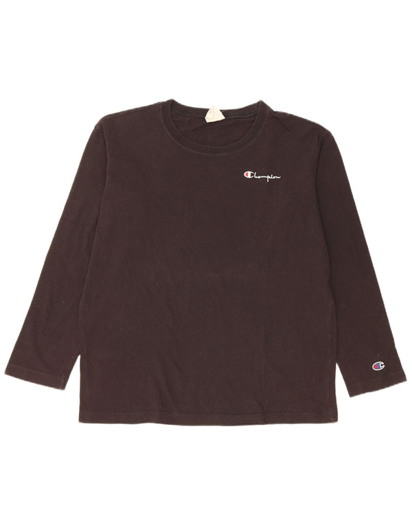 Maglia a maniche lunghe da uomo Champion XS Nera