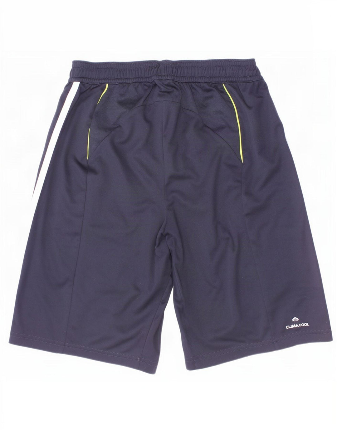 Pantaloncini sportivi Adidas Climacool da ragazzo 13-14 anni in poliestere blu navy