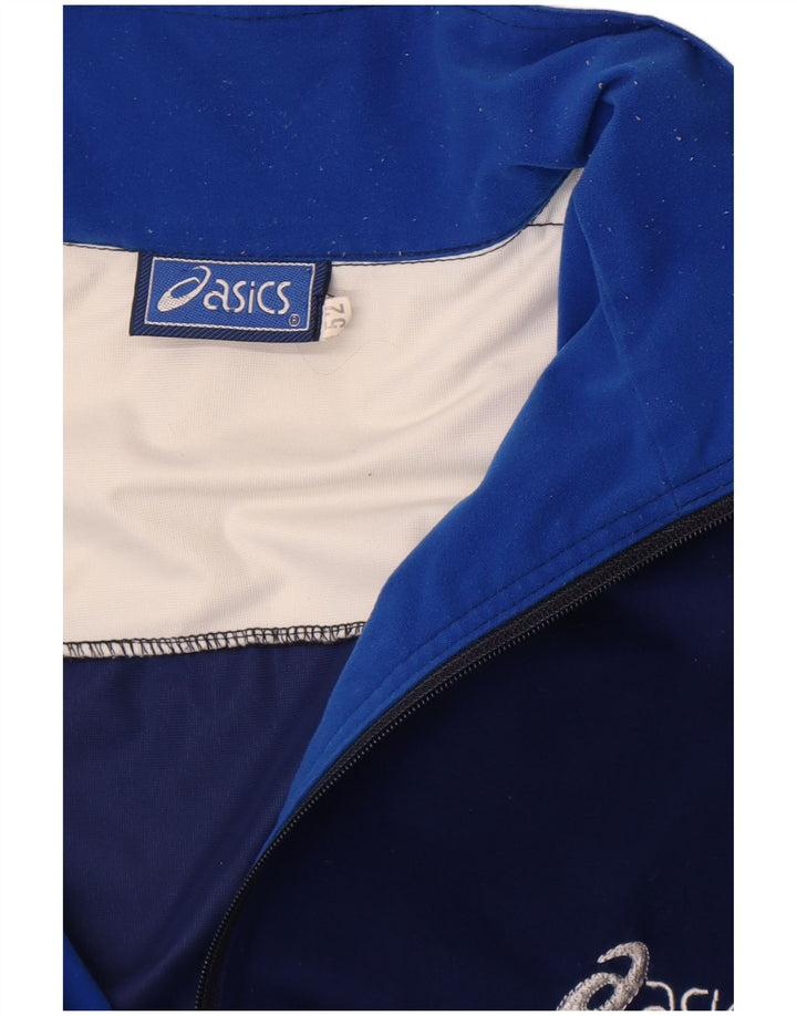 Giacca sportiva da uomo con grafica Asics IT 52 Large Blu Colourblock