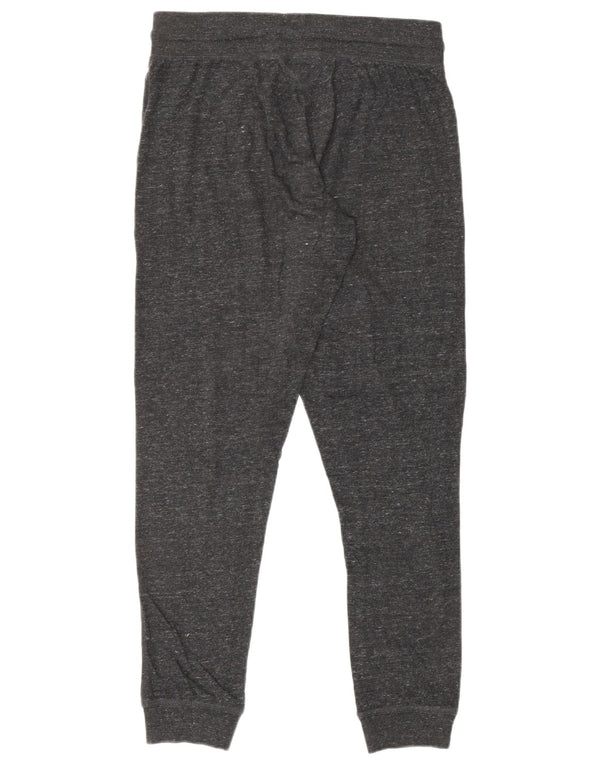 NIKE Pantaloni da tuta con grafica da donna Joggers UK 10 Small Grey Flecked