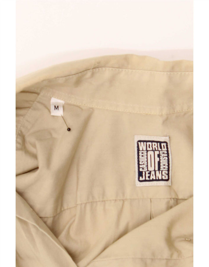 Camicia a maniche corte da uomo Cassuci Beige medio