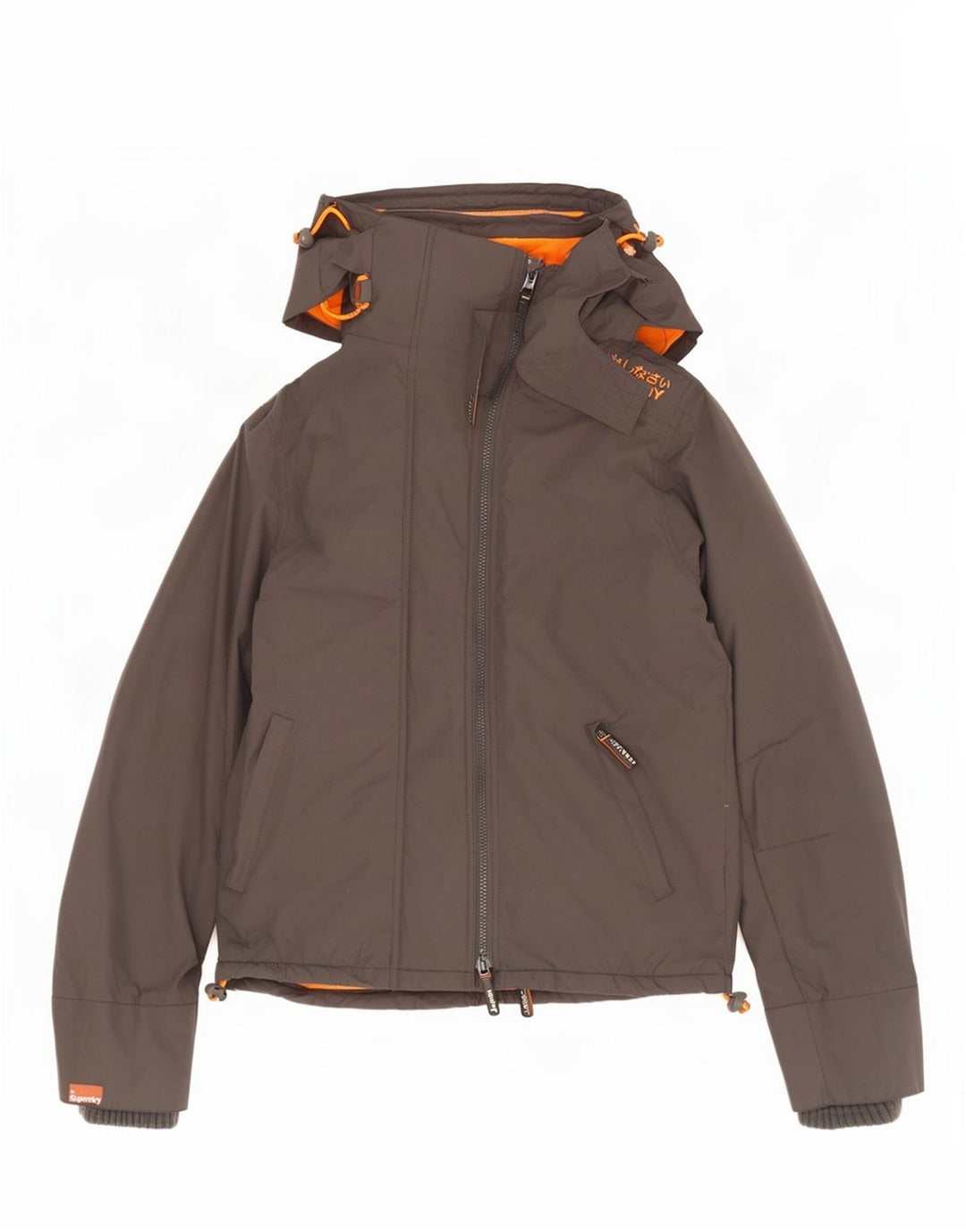 Giacca a vento da uomo Superdry The Windcheater Graphic Windbreaker UK 40 Large Grigia