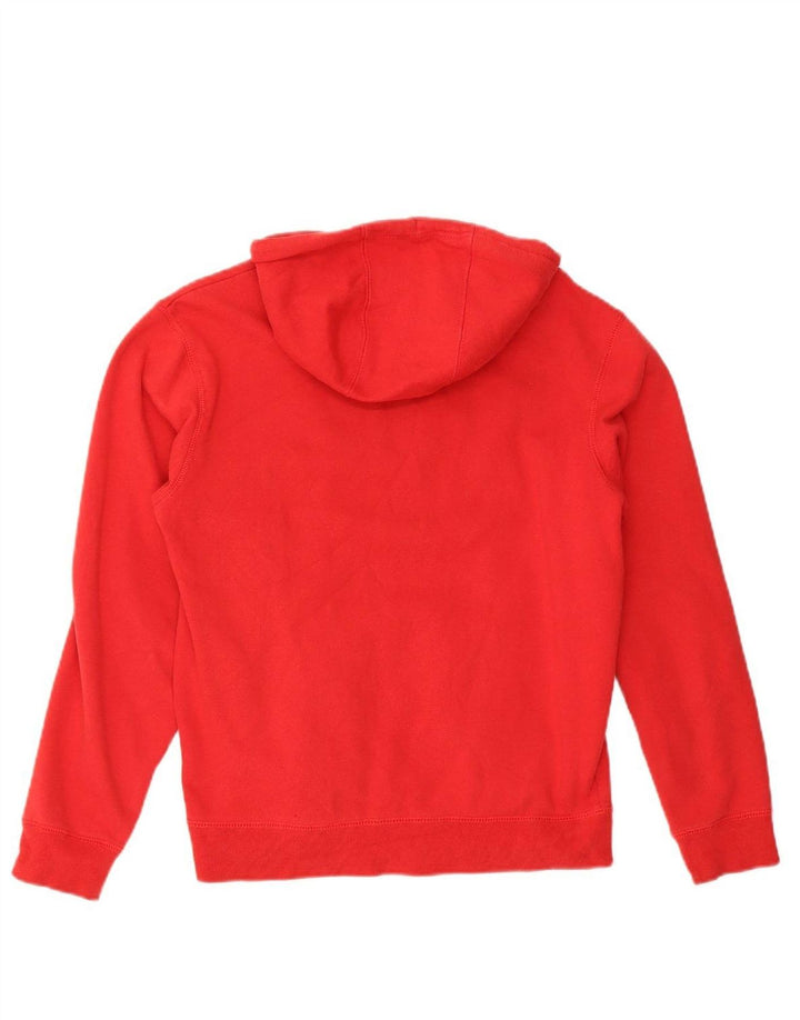 FILA Mens Graphic Hoodie Jumper Medium Red Cotton
