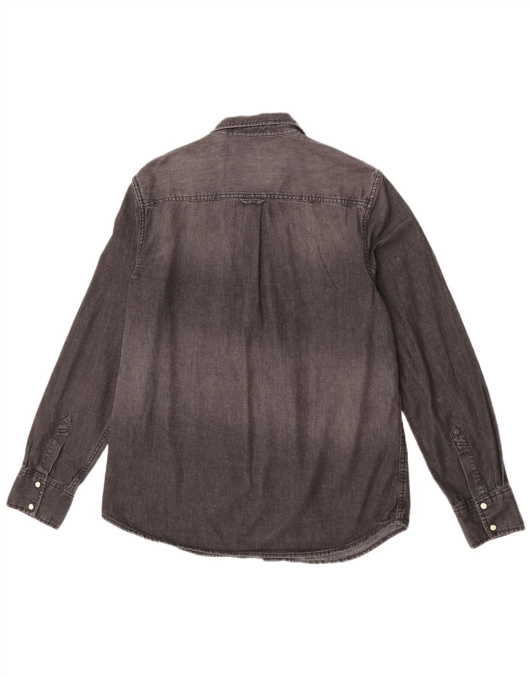 Camicia di jeans da uomo Superdry XL in cotone grigio