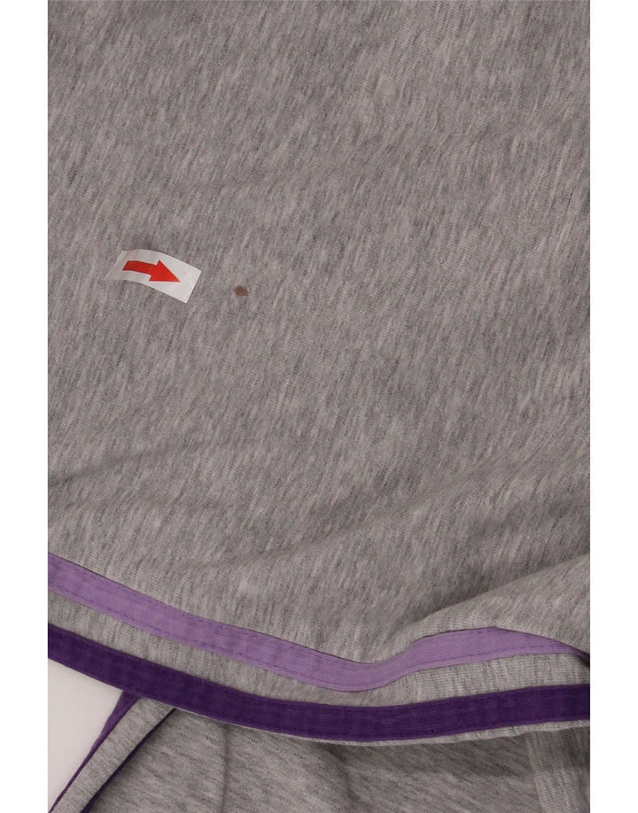 Pantaloni da tuta ADIDAS Climalite da donna UK 12/14 Cotone grigio medio