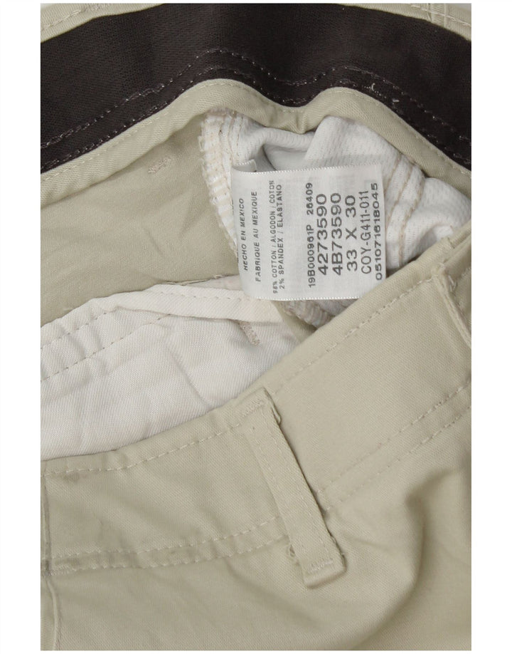 Pantaloni chino dritti da uomo LEE Extreme Comfort W33 L30 cotone verde