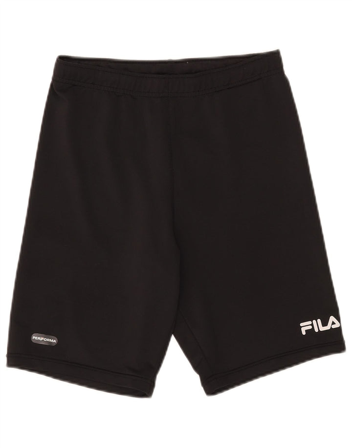 Pantaloncini sportivi da uomo Fila IT 50 Medium Nero Poliestere