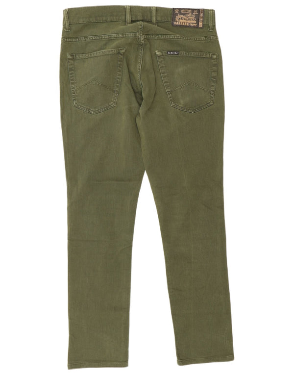 Jeans Carrera Uomo 717 Slim IT 48 Medio W32 L32 Cotone Verde