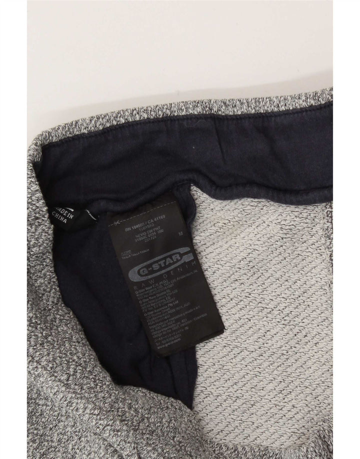 Pantaloni da tuta da uomo G-Star in cotone mélange grigio medio