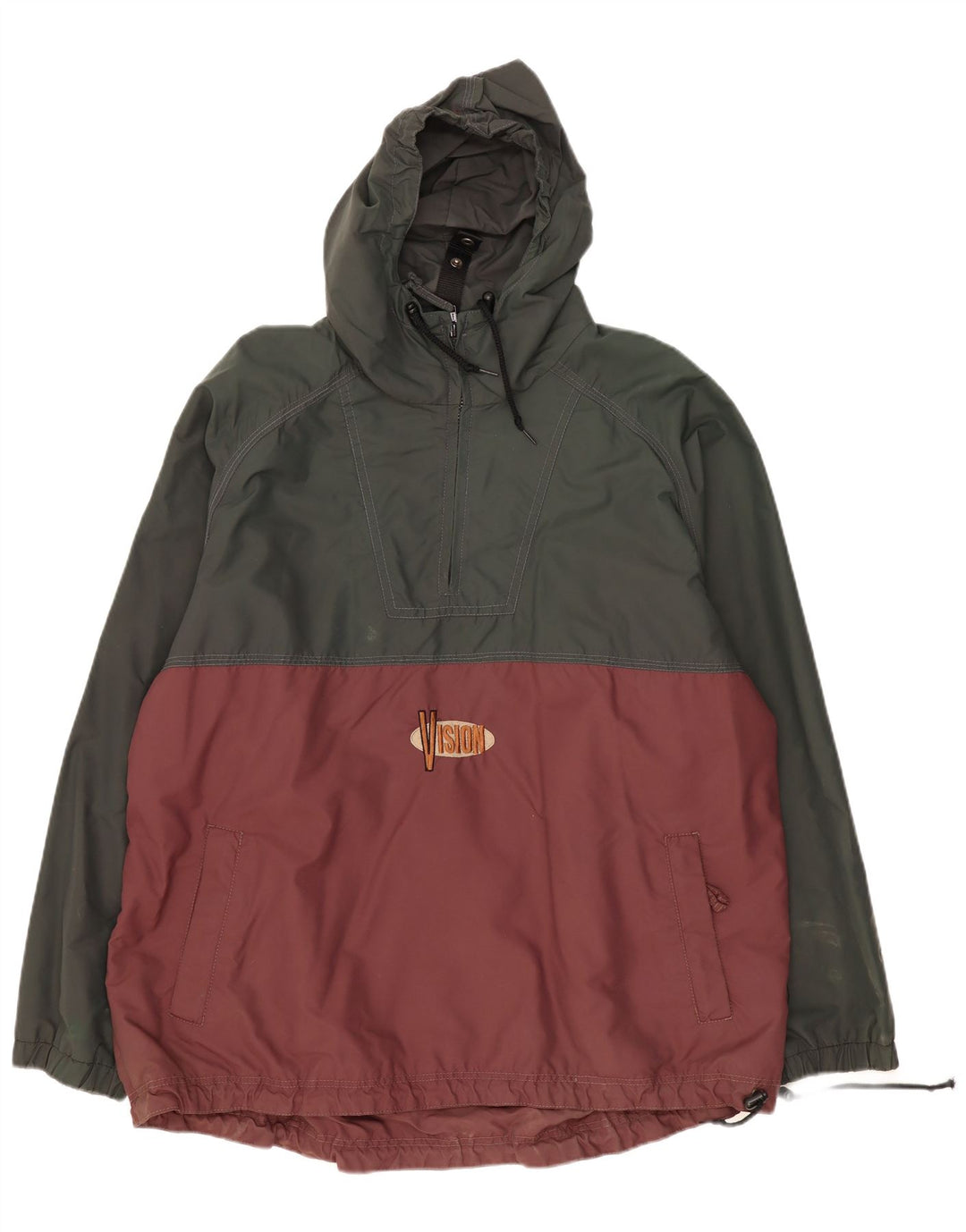 Giacca antipioggia da uomo Vision Street Wear UK 42 XL color kaki