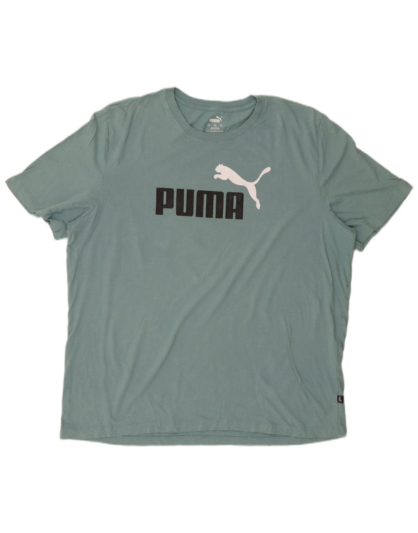 Maglietta grafica da uomo PUMA Top 2XL Blu