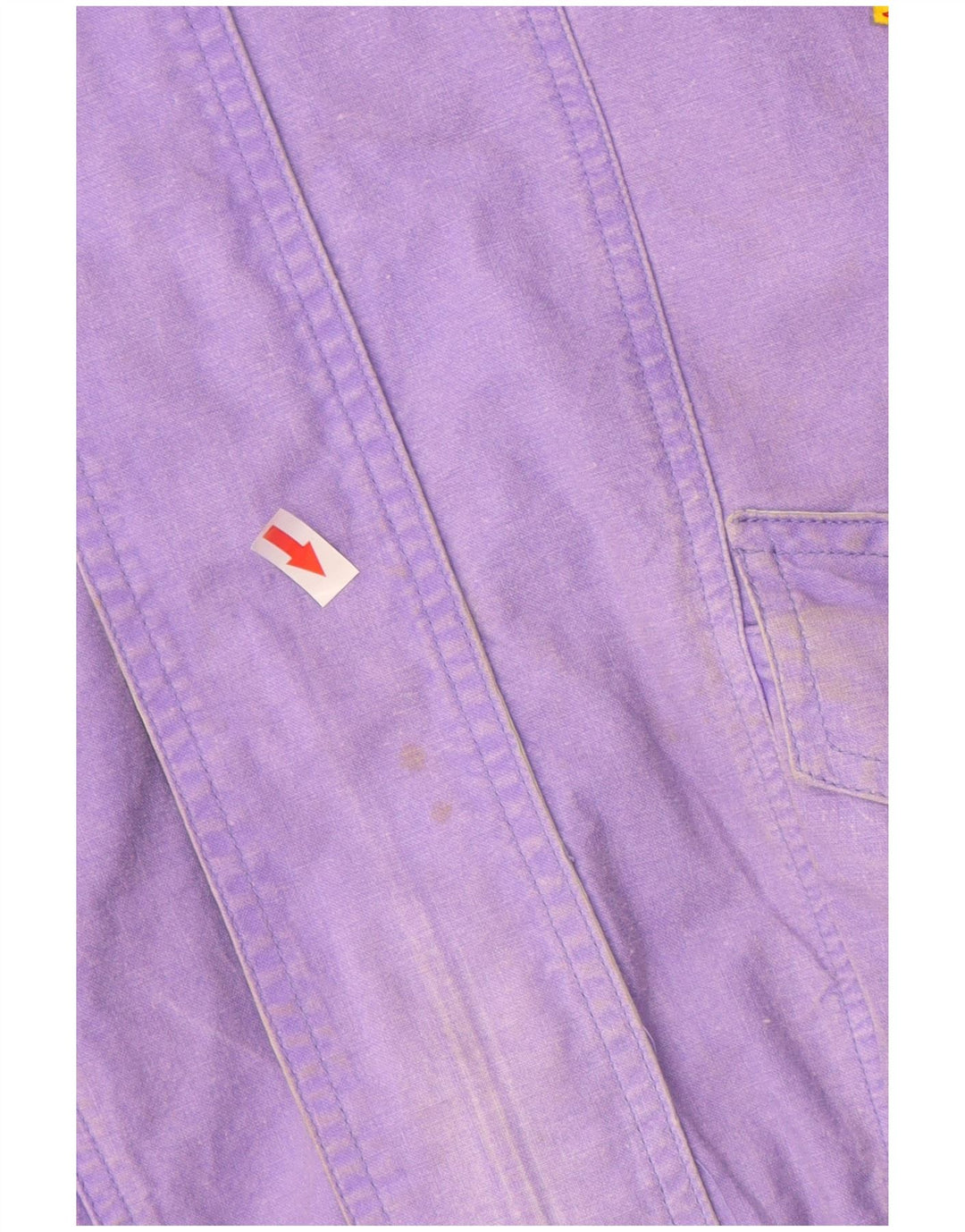 Giubbotto bomber vintage da uomo UK 40 grande cotone viola