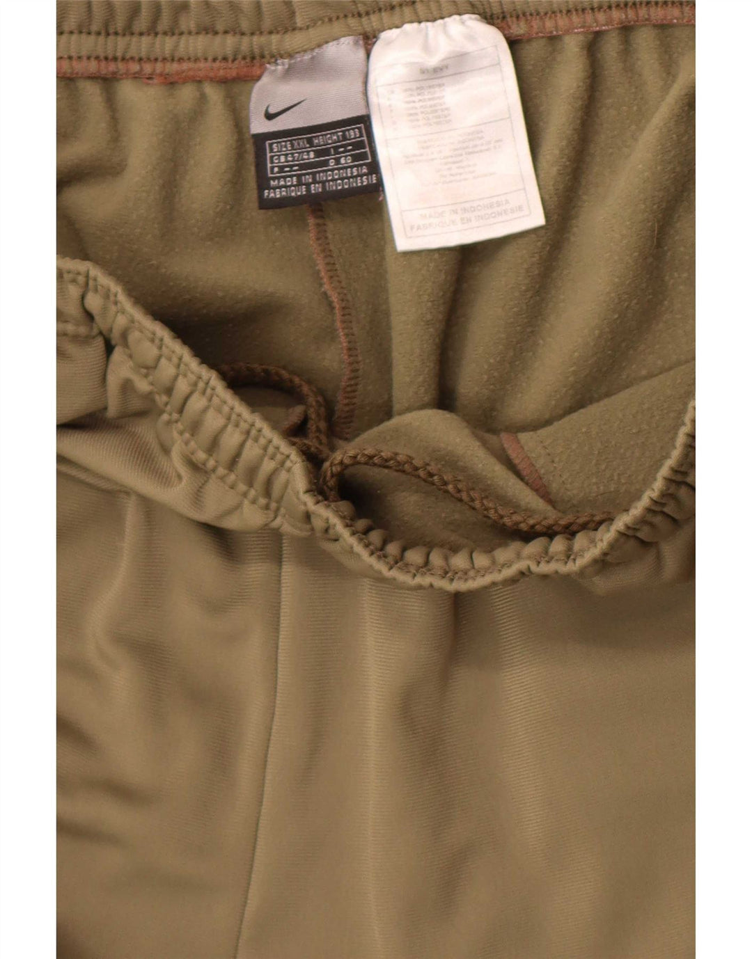 Pantaloni della tuta da uomo Nike 2XL poliestere kaki