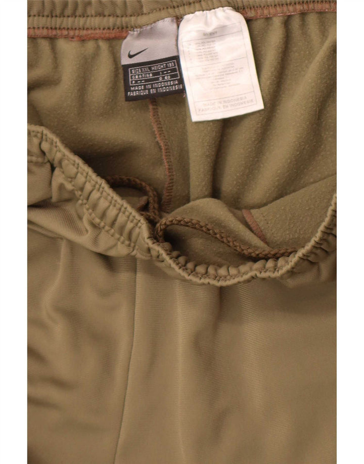 Pantaloni della tuta da uomo Nike 2XL poliestere kaki