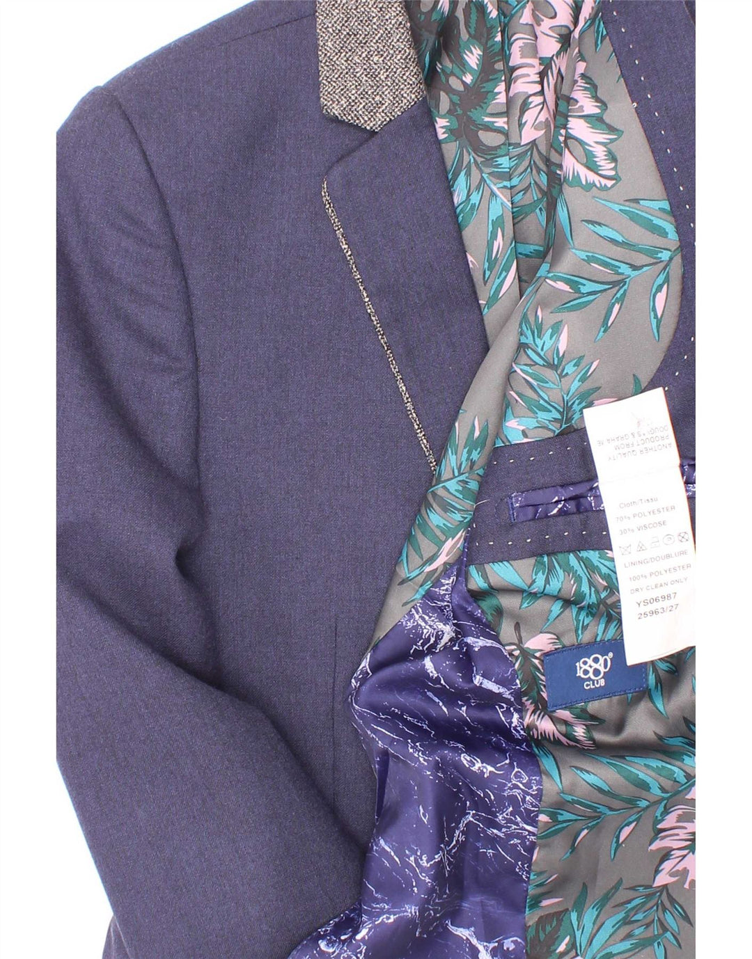Giacca blazer a 2 bottoni da ragazzo JP 1880 4-5 anni in poliestere blu navy