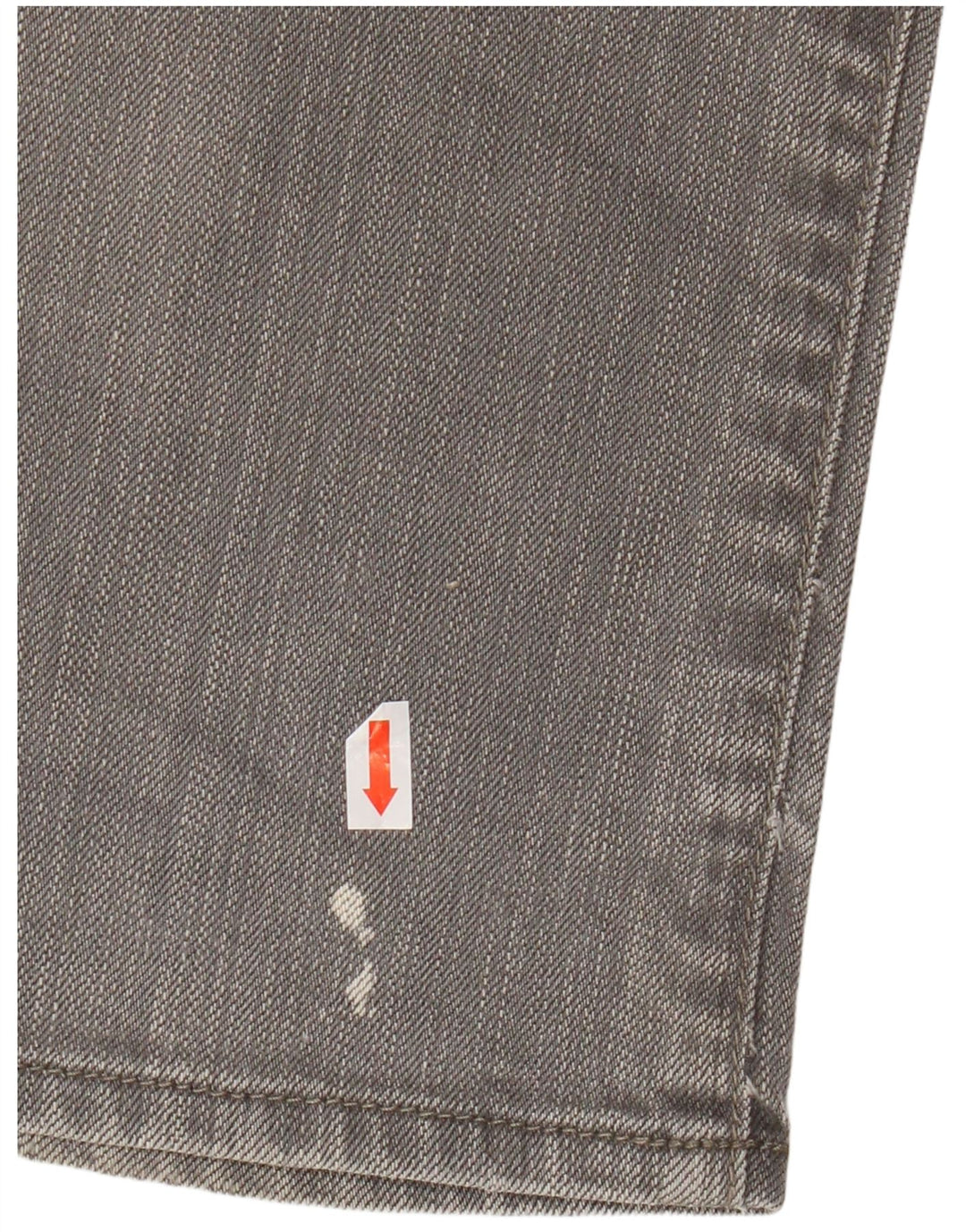 ARMANI Mens Straight Jeans W33 L33 Grey Cotton