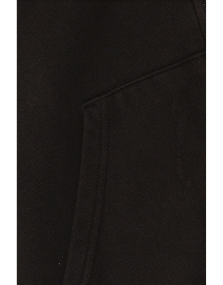 Felpa con cappuccio e zip Puma da uomo di colore nero medio