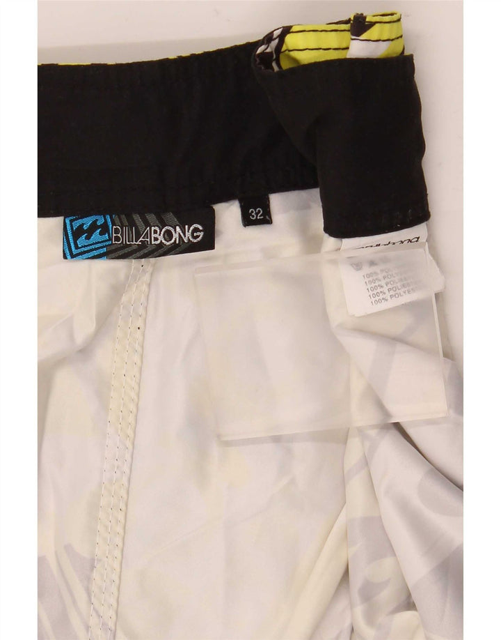 Pantaloncini da bagno grafici da uomo Billabong Poliestere color block giallo medio