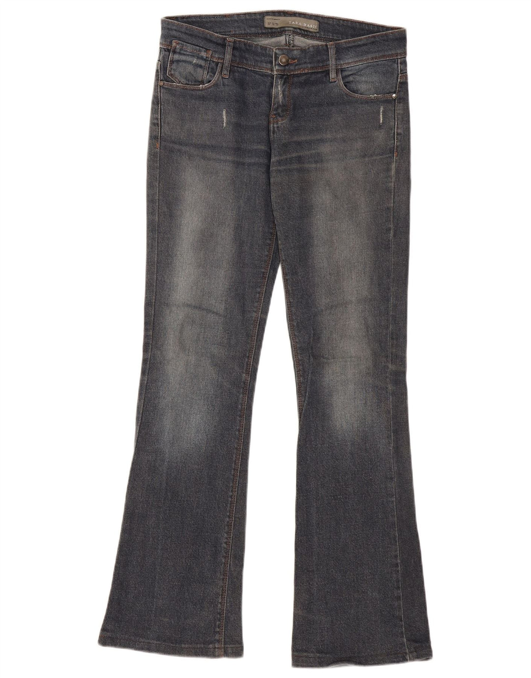 Jeans svasati da donna Zara EU 38 Small W28 L31 Blu navy