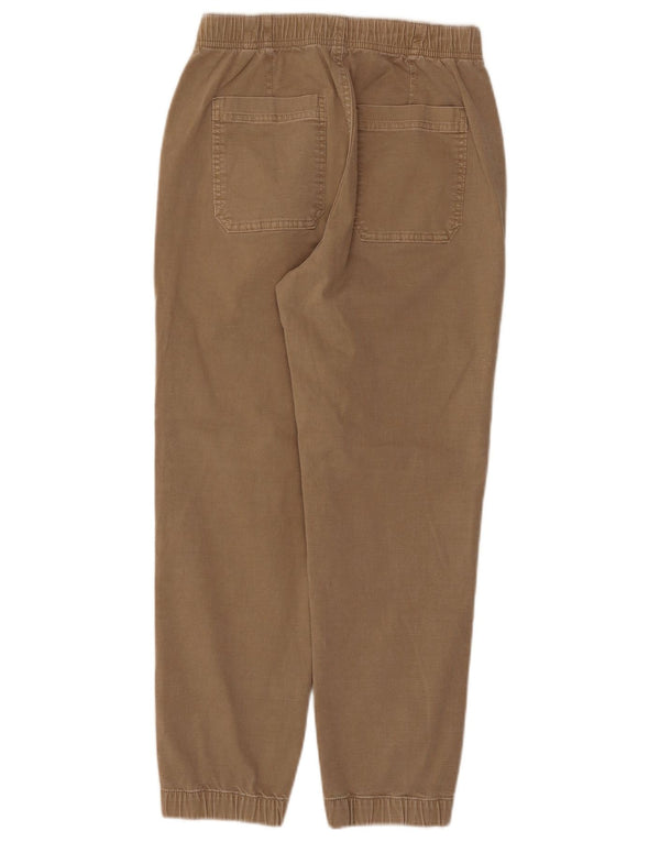 Pantaloni da jogging da donna Marks & Spencer UK 10 Small W28 L26 Cotone beige