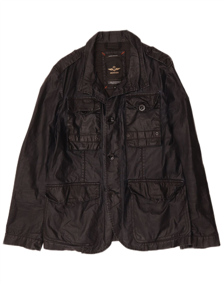 Giacca utility da uomo Dekker UK 38 medio blu navy