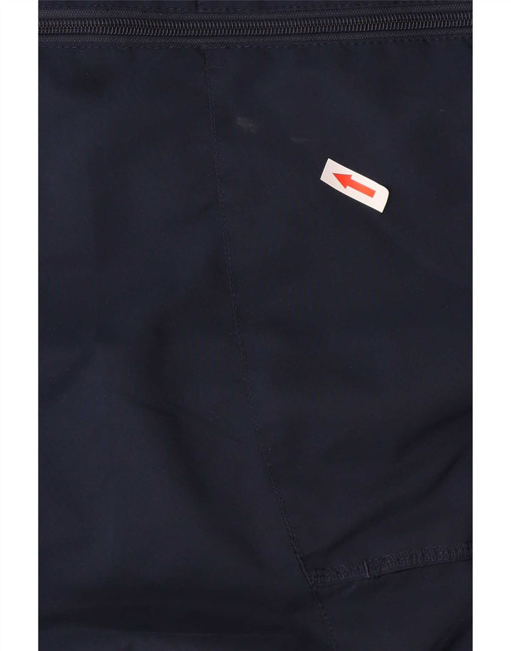 Giacca antipioggia con cappuccio da uomo Umbro UK 42 XL Poliestere color block blu navy