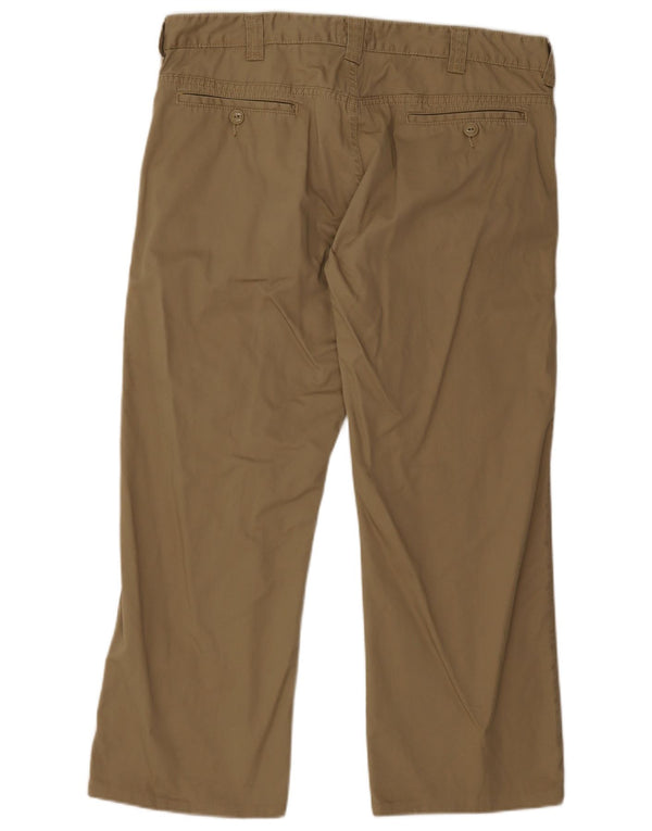 Pantaloni chino dritti da uomo Armani EU 54 2XL W38 L28 Cachi