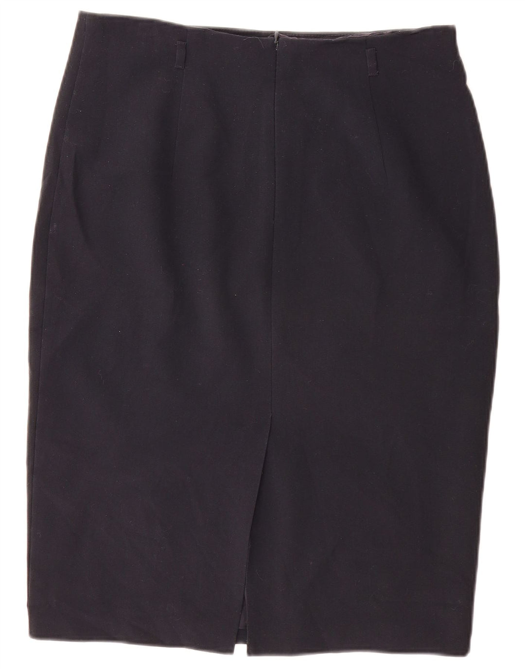 Gonna a tubino da donna Marks & Spencer UK 14 Large W32 poliestere blu navy