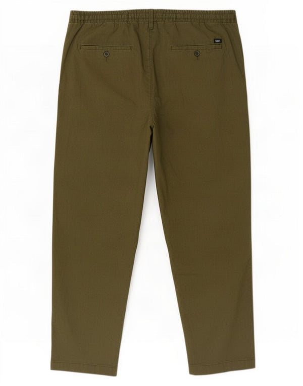 Pantaloni chino dritti da uomo Superdry XL W38 L27 Lino kaki