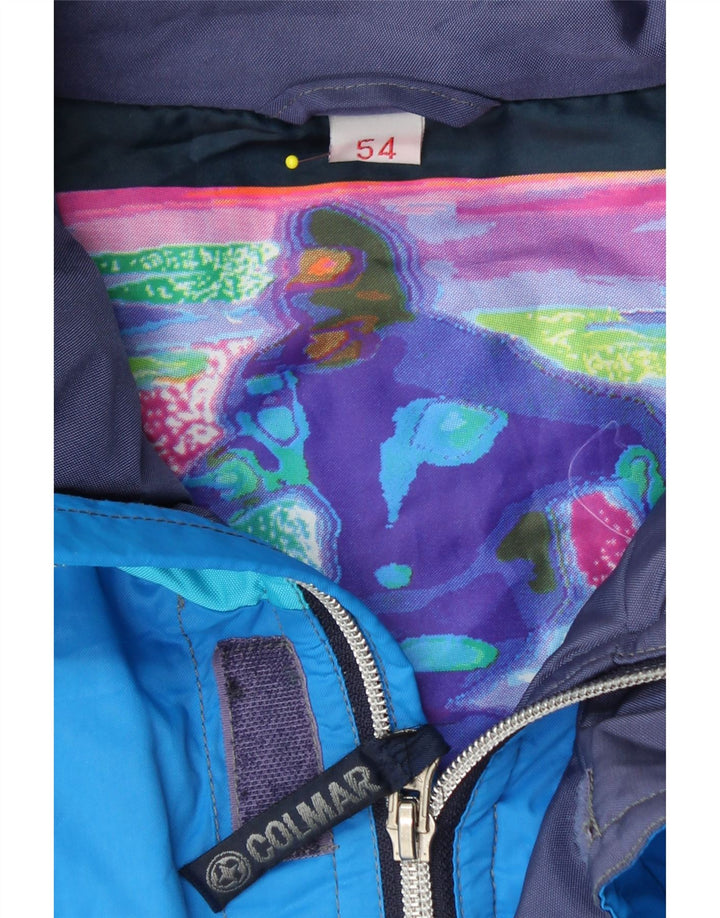 Giacca da sci grafica da uomo COLMAR IT 54 XL Blu Colourblock Poliammide