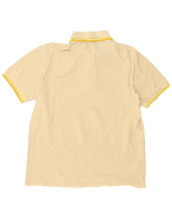 Polo da uomo Fred Perry in cotone giallo medio