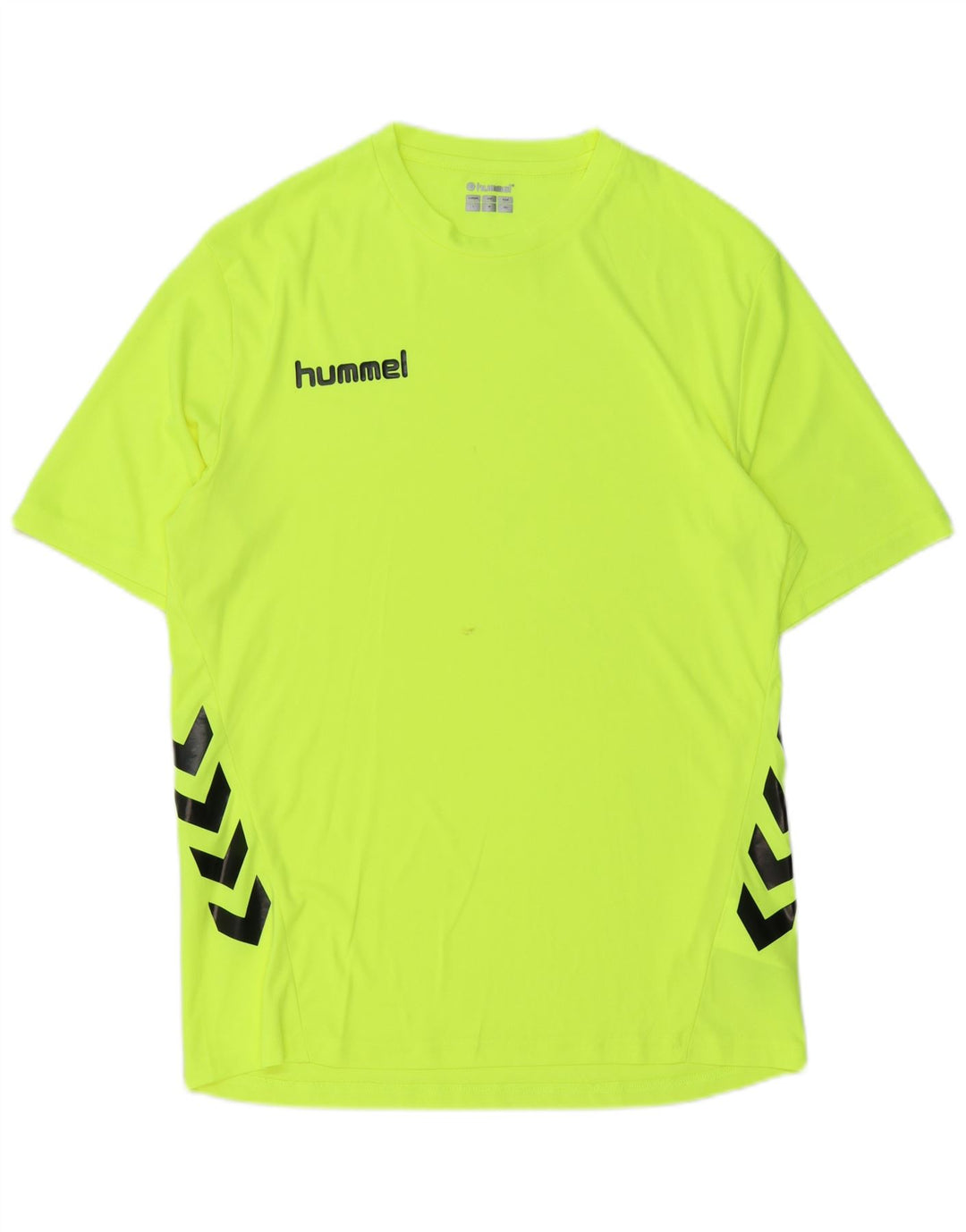 T-shirt grafica da uomo Hummel Top in poliestere verde medio
