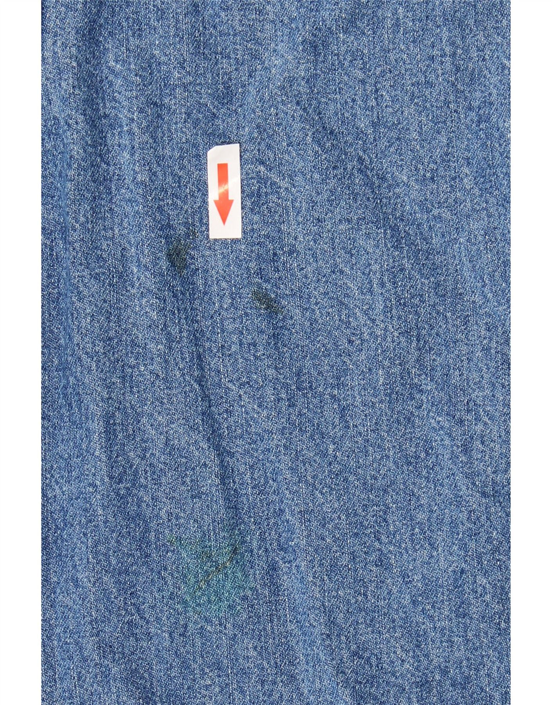 Salopette da donna vintage jeans taglia 10/12 media W28 L25 cotone blu