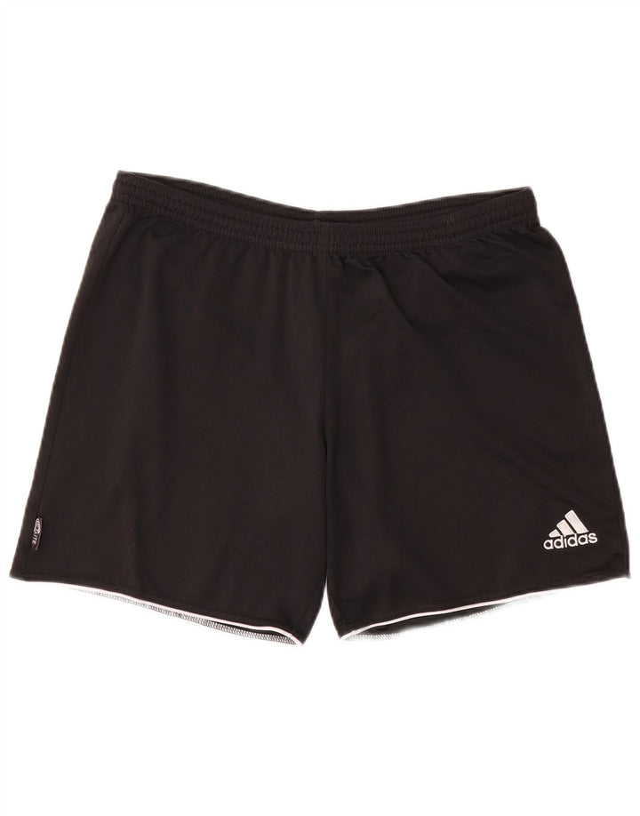 ADIDAS Mens Sport Shorts Medium Black Polyester Sports