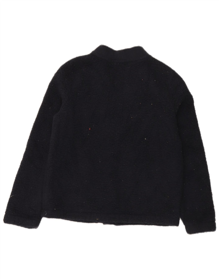 Giacca in pile da donna Tommy Hilfiger UK 10 Small Poliestere blu navy