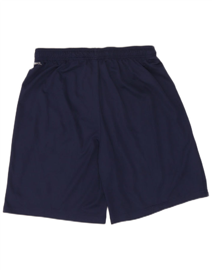 Pantaloncini sportivi PUMA da uomo color block medio blu navy