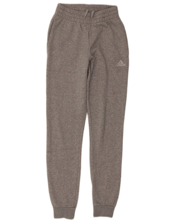 Pantaloni da tuta da donna Adidas Joggers UK 0/2 2XS Cotone grigio