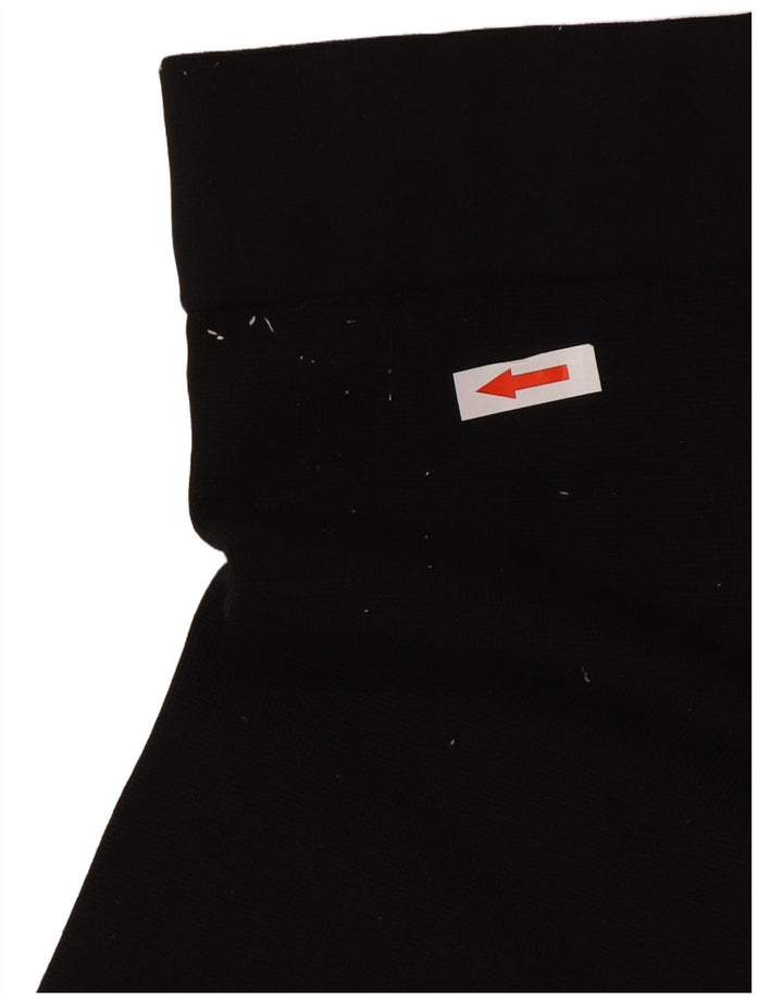 Leggings Zara da donna UK 12 medio nero in poliammide