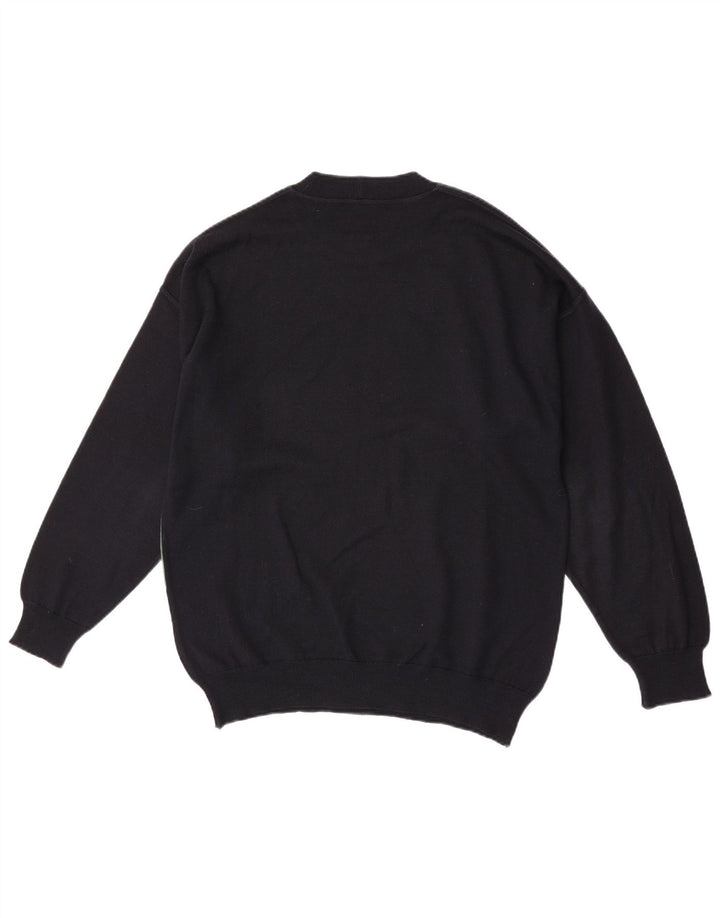 Maglione girocollo da uomo White Sails grande blocco di colori multicolore
