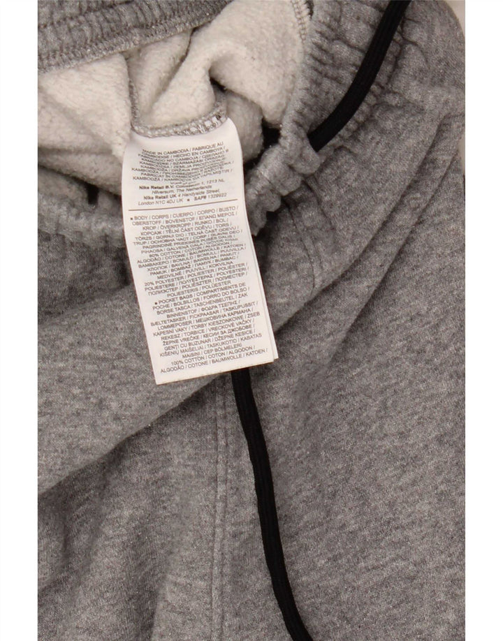 Pantaloni da tuta da uomo Jordan Joggers grandi in cotone grigio