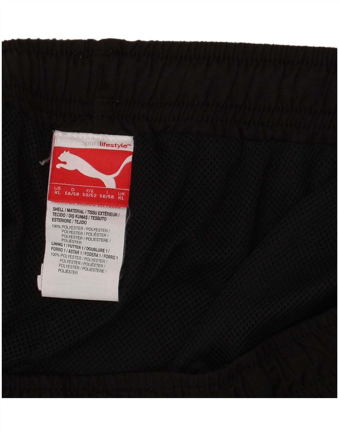 Pantaloncini da bagno da uomo PUMA XL neri in poliestere