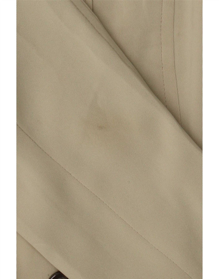 Trench oversize da donna Marks & Spencer UK 10 piccolo poliestere beige