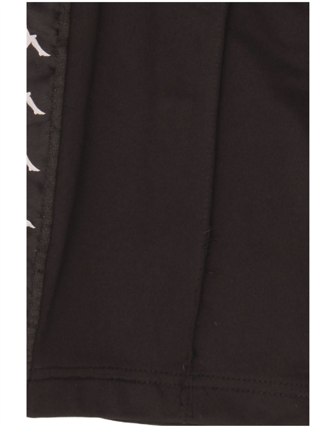 Pantaloni da tuta con grafica Kappa da uomo, poliestere nero medio