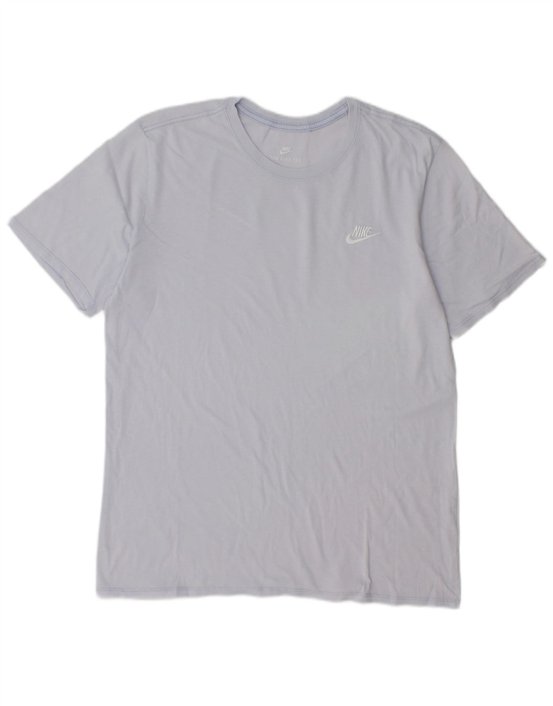 NIKE T-shirt da uomo dal taglio atletico, taglia grande, blu