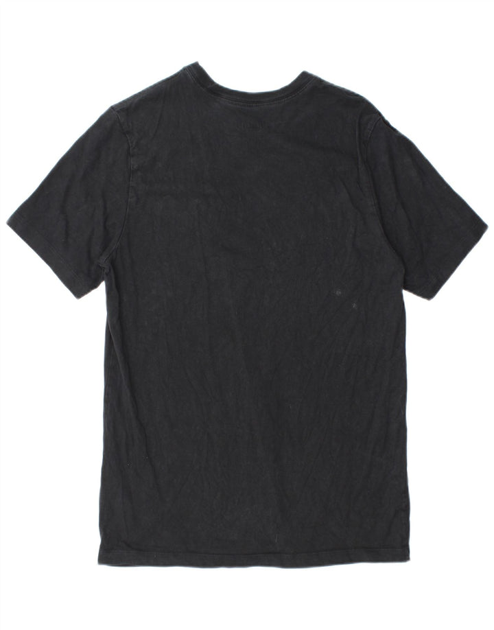 T-shirt grafica da uomo JORDAN Top in cotone nero medio