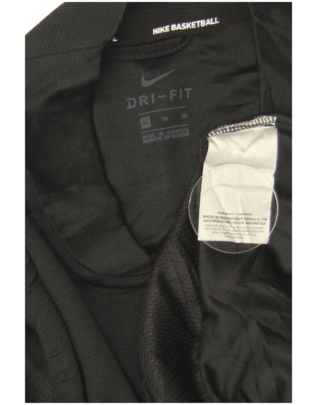 Giacca da tuta Nike Dri Fit da uomo XL nera in poliestere